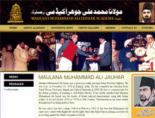 Tablet Screenshot of jauharacademy.org